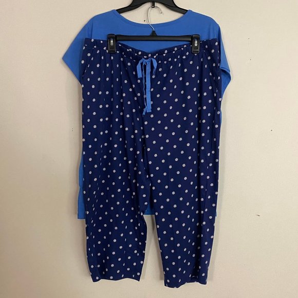 Croft & Barrow Top & Capri Pajama 2X - Picture 5 of 9
